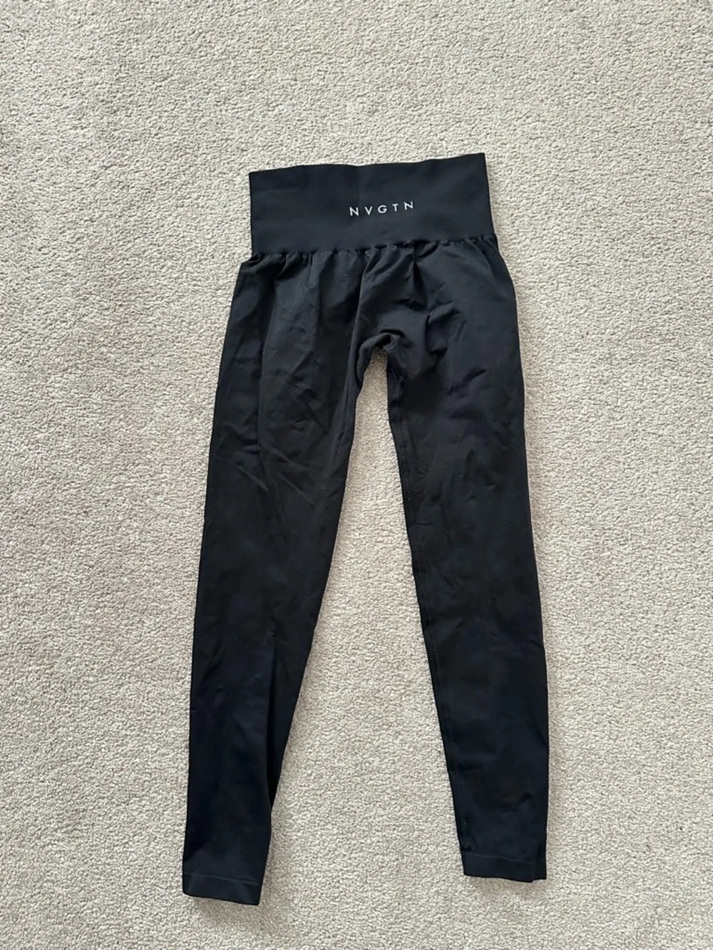 NVGTN Black High-Waist Leggings - Picture 4 of 6